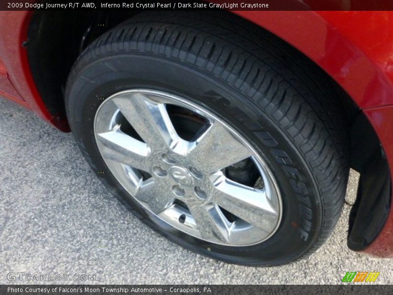 Inferno Red Crystal Pearl / Dark Slate Gray/Light Graystone 2009 Dodge Journey R/T AWD