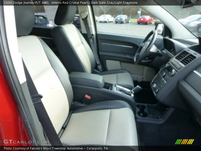 Inferno Red Crystal Pearl / Dark Slate Gray/Light Graystone 2009 Dodge Journey R/T AWD