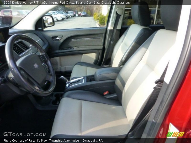 Inferno Red Crystal Pearl / Dark Slate Gray/Light Graystone 2009 Dodge Journey R/T AWD