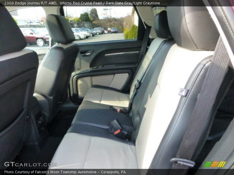 Inferno Red Crystal Pearl / Dark Slate Gray/Light Graystone 2009 Dodge Journey R/T AWD