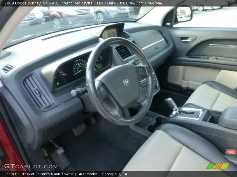 Inferno Red Crystal Pearl / Dark Slate Gray/Light Graystone 2009 Dodge Journey R/T AWD