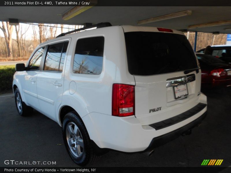 Taffeta White / Gray 2011 Honda Pilot EX-L 4WD