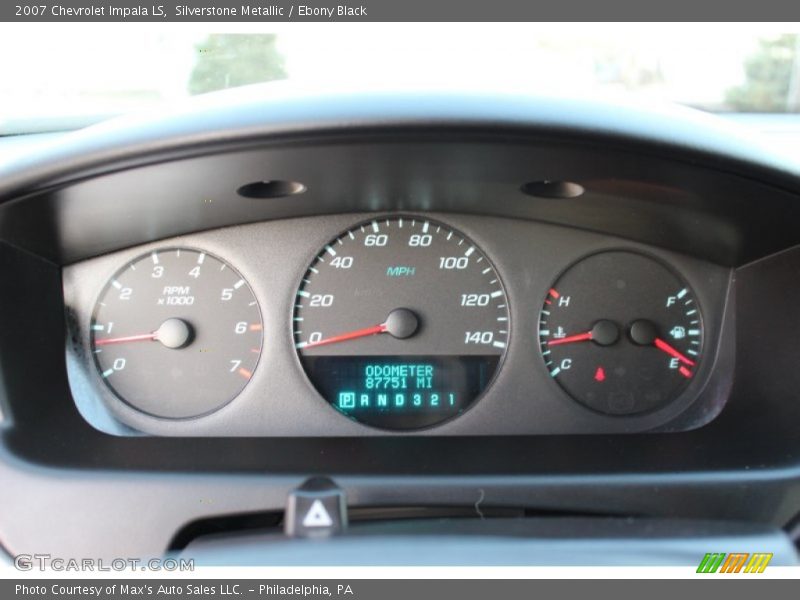  2007 Impala LS LS Gauges