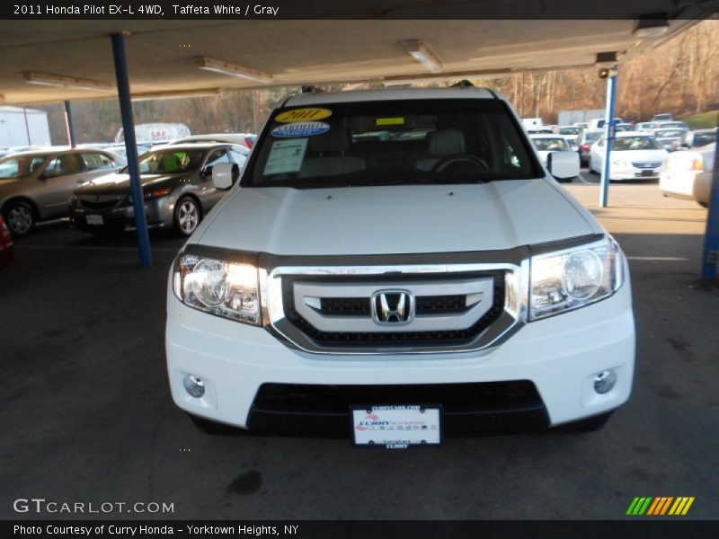 Taffeta White / Gray 2011 Honda Pilot EX-L 4WD