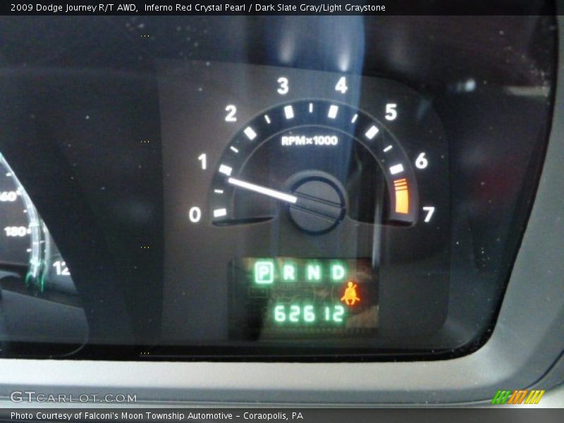 Inferno Red Crystal Pearl / Dark Slate Gray/Light Graystone 2009 Dodge Journey R/T AWD