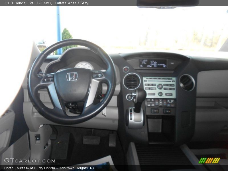 Taffeta White / Gray 2011 Honda Pilot EX-L 4WD