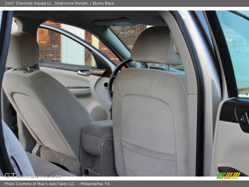 Silverstone Metallic / Ebony Black 2007 Chevrolet Impala LS