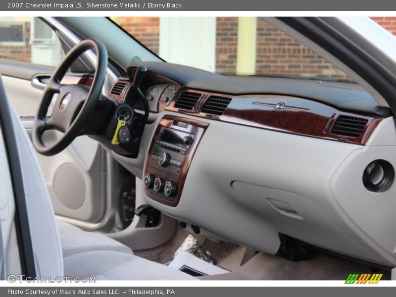 Silverstone Metallic / Ebony Black 2007 Chevrolet Impala LS