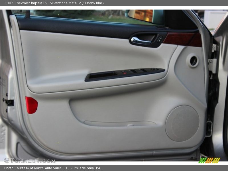 Silverstone Metallic / Ebony Black 2007 Chevrolet Impala LS