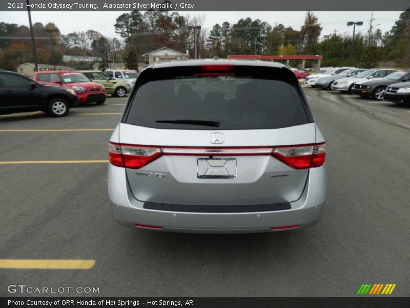 Alabaster Silver Metallic / Gray 2013 Honda Odyssey Touring