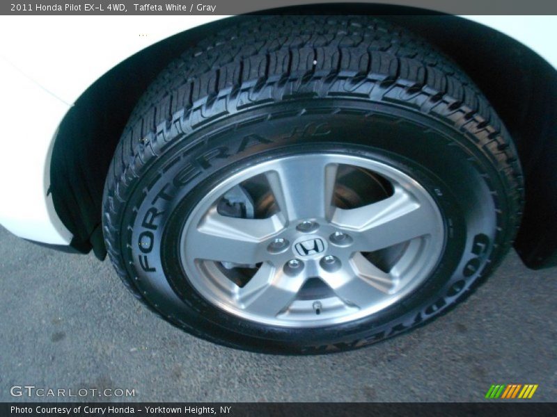 Taffeta White / Gray 2011 Honda Pilot EX-L 4WD