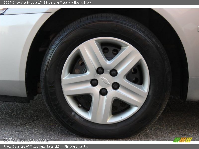 Silverstone Metallic / Ebony Black 2007 Chevrolet Impala LS
