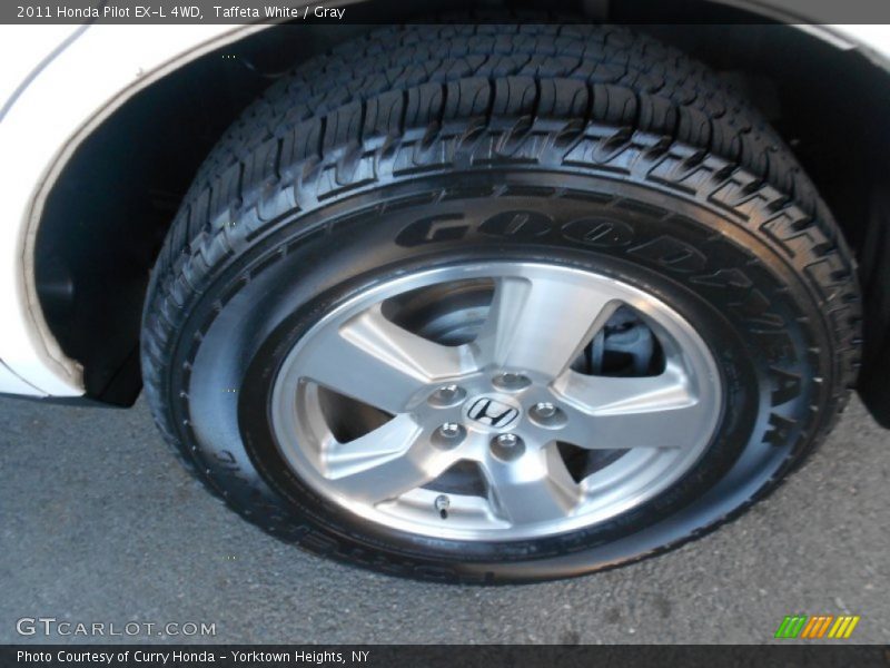 Taffeta White / Gray 2011 Honda Pilot EX-L 4WD