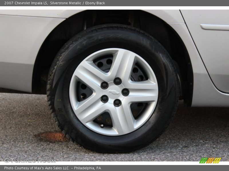 Silverstone Metallic / Ebony Black 2007 Chevrolet Impala LS