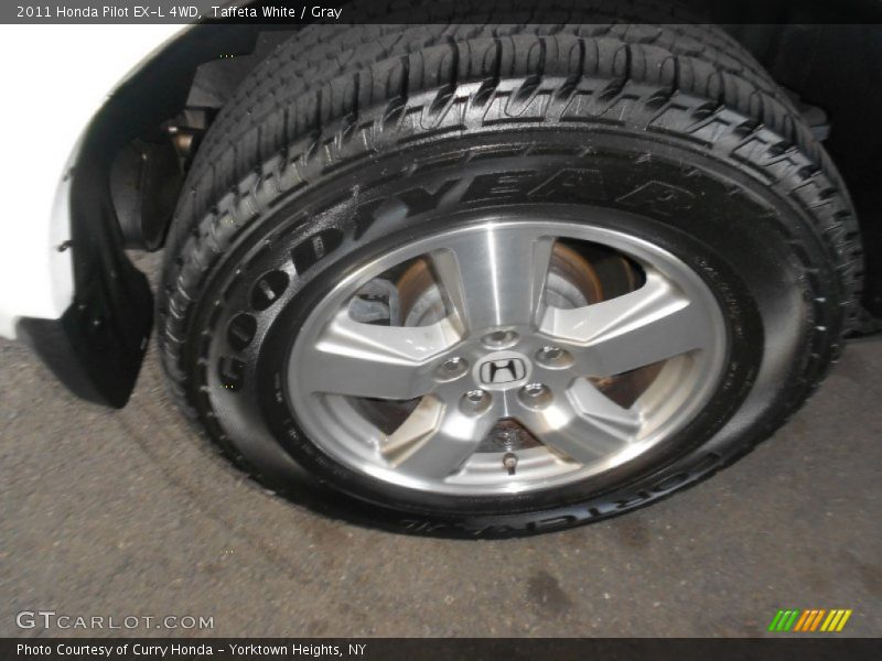 Taffeta White / Gray 2011 Honda Pilot EX-L 4WD