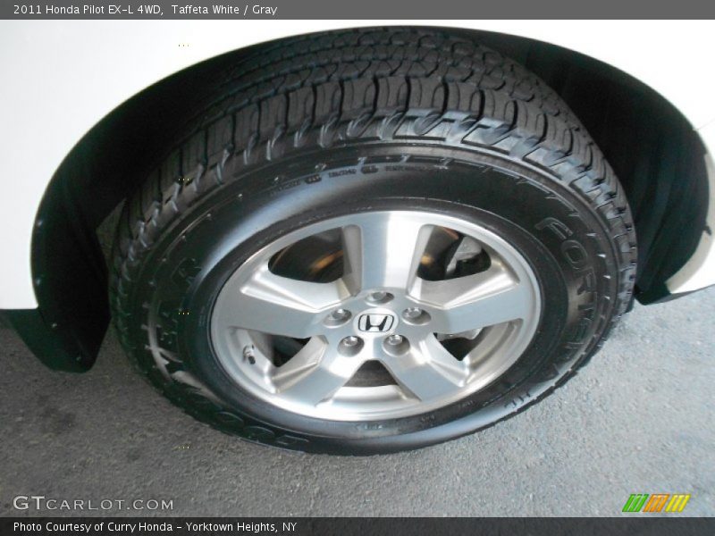 Taffeta White / Gray 2011 Honda Pilot EX-L 4WD