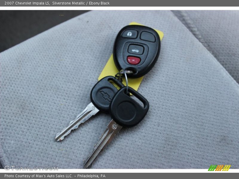 Keys of 2007 Impala LS