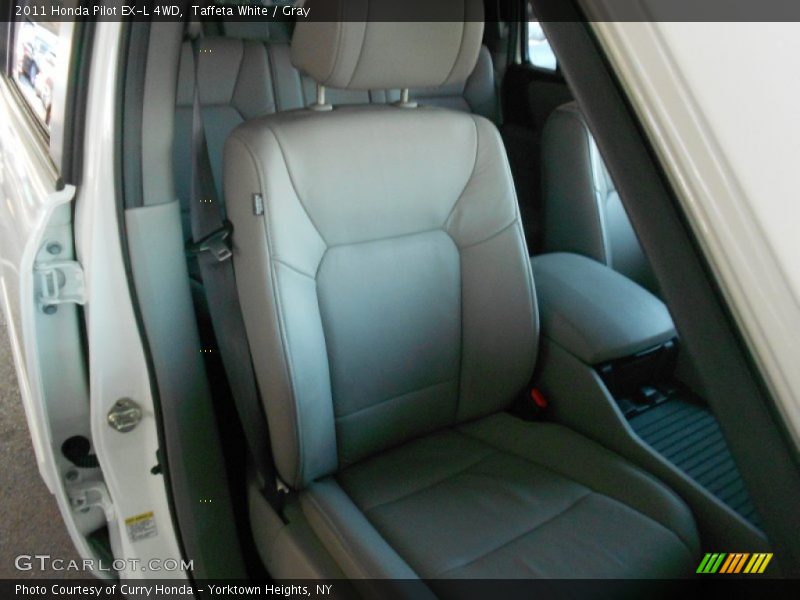 Taffeta White / Gray 2011 Honda Pilot EX-L 4WD