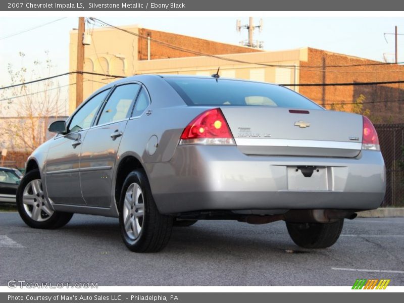 Silverstone Metallic / Ebony Black 2007 Chevrolet Impala LS