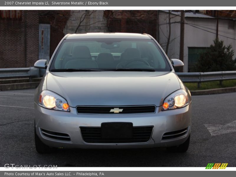 Silverstone Metallic / Ebony Black 2007 Chevrolet Impala LS