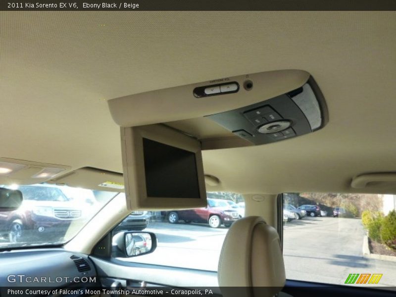 Ebony Black / Beige 2011 Kia Sorento EX V6