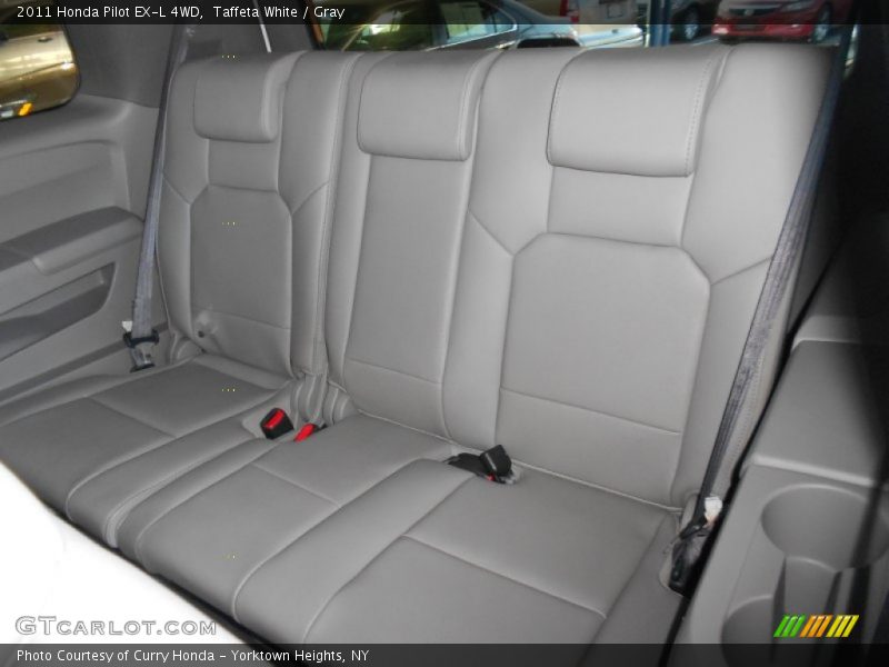Taffeta White / Gray 2011 Honda Pilot EX-L 4WD