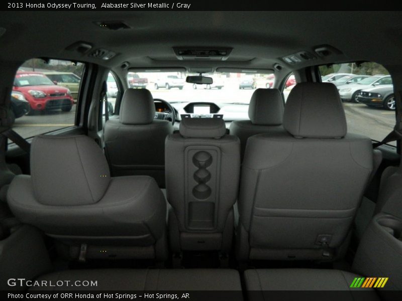 Alabaster Silver Metallic / Gray 2013 Honda Odyssey Touring