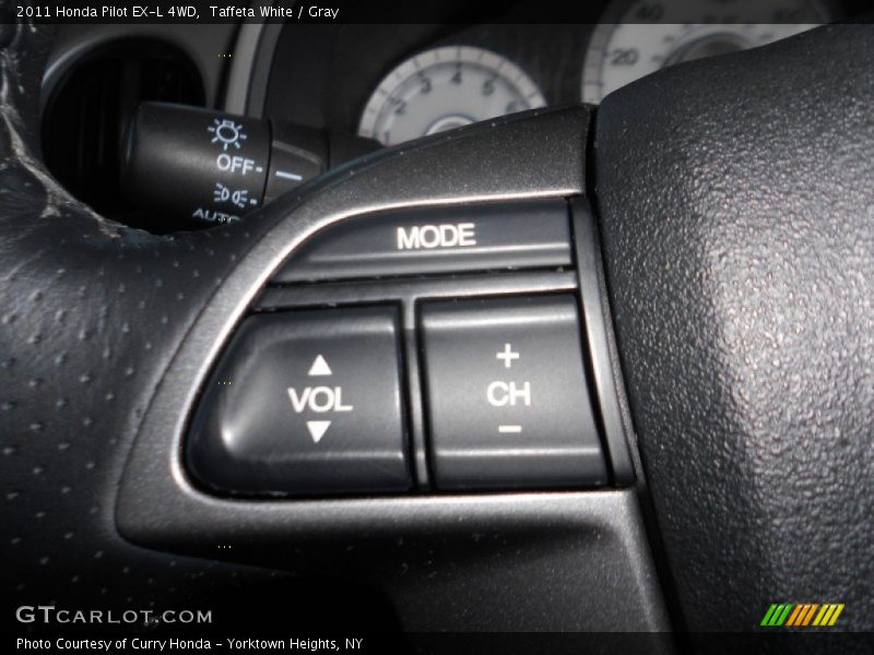 Taffeta White / Gray 2011 Honda Pilot EX-L 4WD