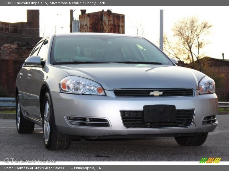 Silverstone Metallic / Ebony Black 2007 Chevrolet Impala LS