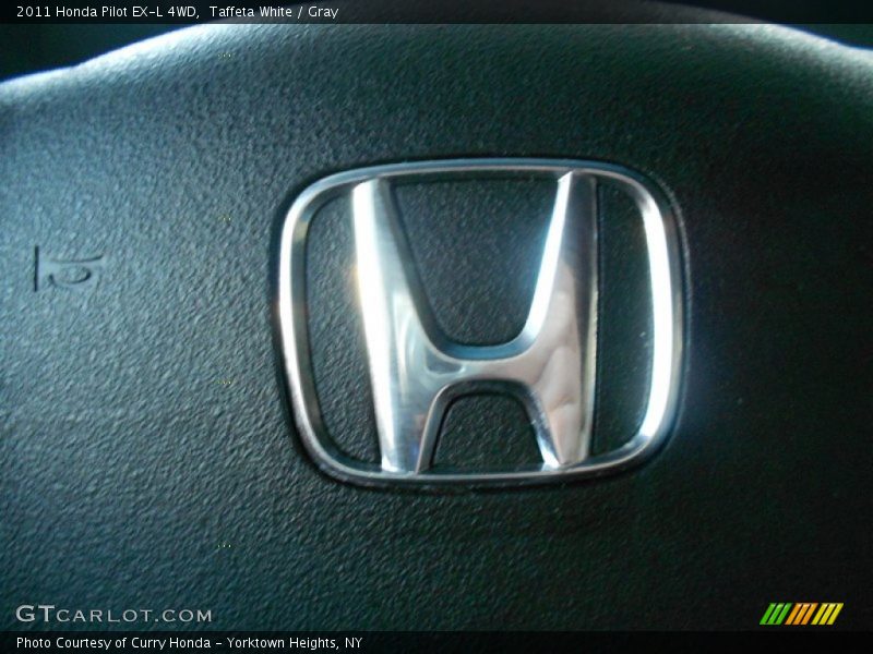 Taffeta White / Gray 2011 Honda Pilot EX-L 4WD