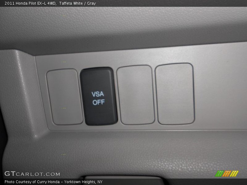 Taffeta White / Gray 2011 Honda Pilot EX-L 4WD