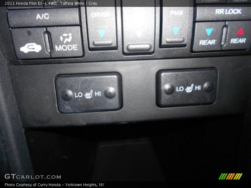 Taffeta White / Gray 2011 Honda Pilot EX-L 4WD