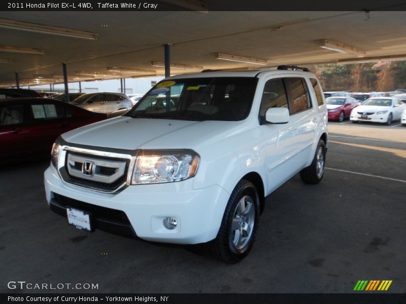 Taffeta White / Gray 2011 Honda Pilot EX-L 4WD