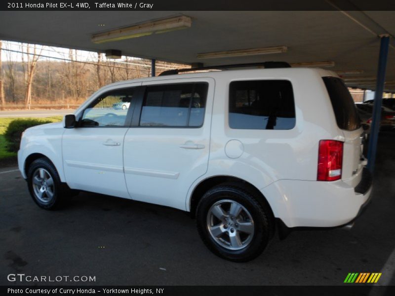 Taffeta White / Gray 2011 Honda Pilot EX-L 4WD