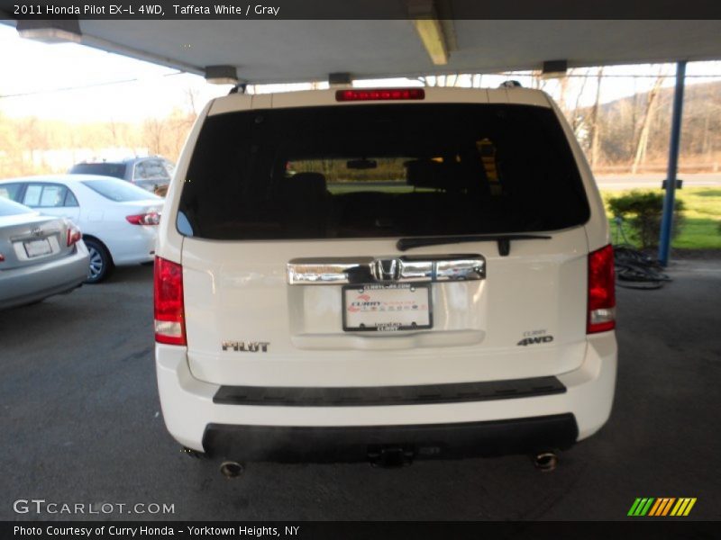 Taffeta White / Gray 2011 Honda Pilot EX-L 4WD