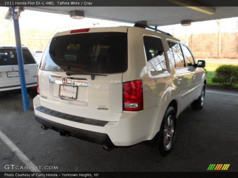 Taffeta White / Gray 2011 Honda Pilot EX-L 4WD