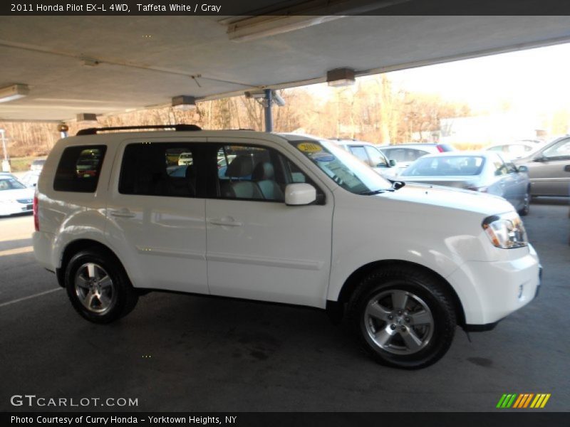 Taffeta White / Gray 2011 Honda Pilot EX-L 4WD