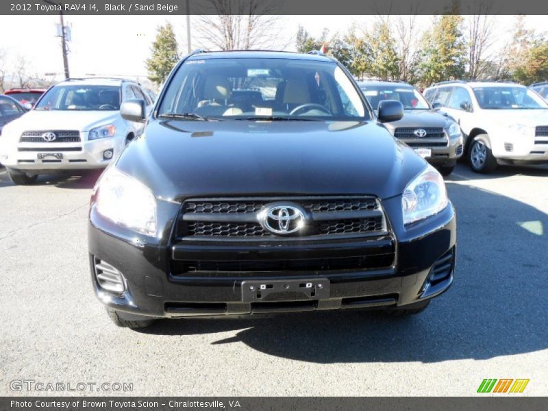 Black / Sand Beige 2012 Toyota RAV4 I4