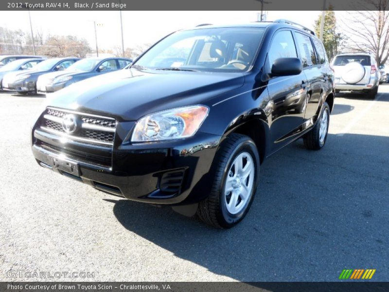 Black / Sand Beige 2012 Toyota RAV4 I4