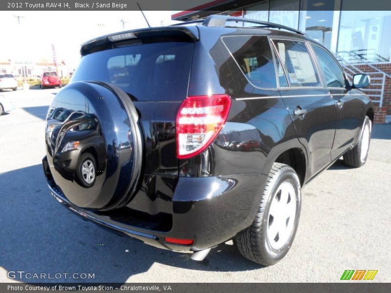Black / Sand Beige 2012 Toyota RAV4 I4