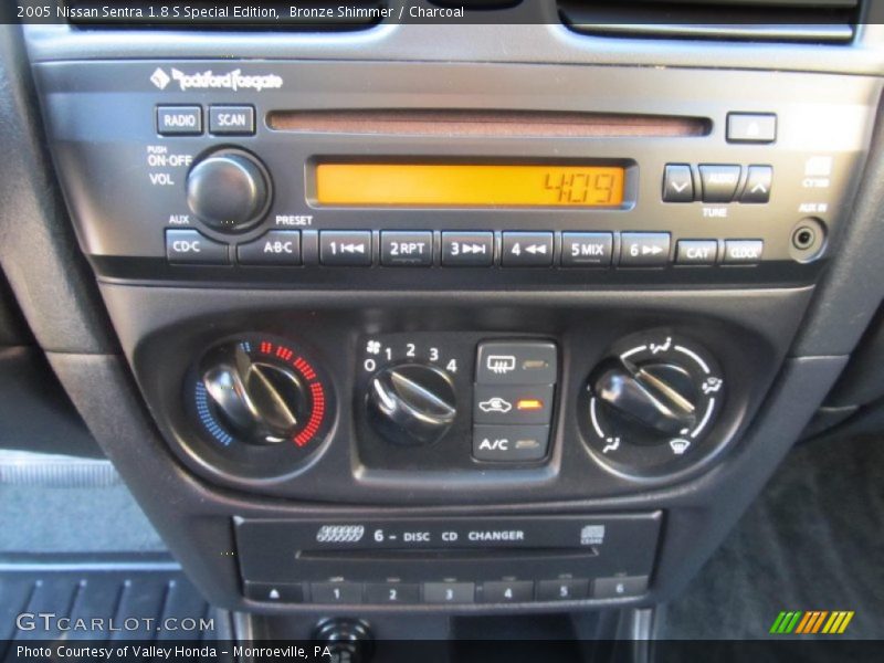 Bronze Shimmer / Charcoal 2005 Nissan Sentra 1.8 S Special Edition