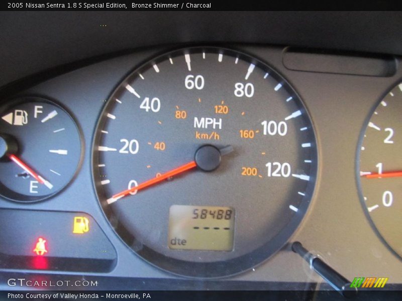 Bronze Shimmer / Charcoal 2005 Nissan Sentra 1.8 S Special Edition