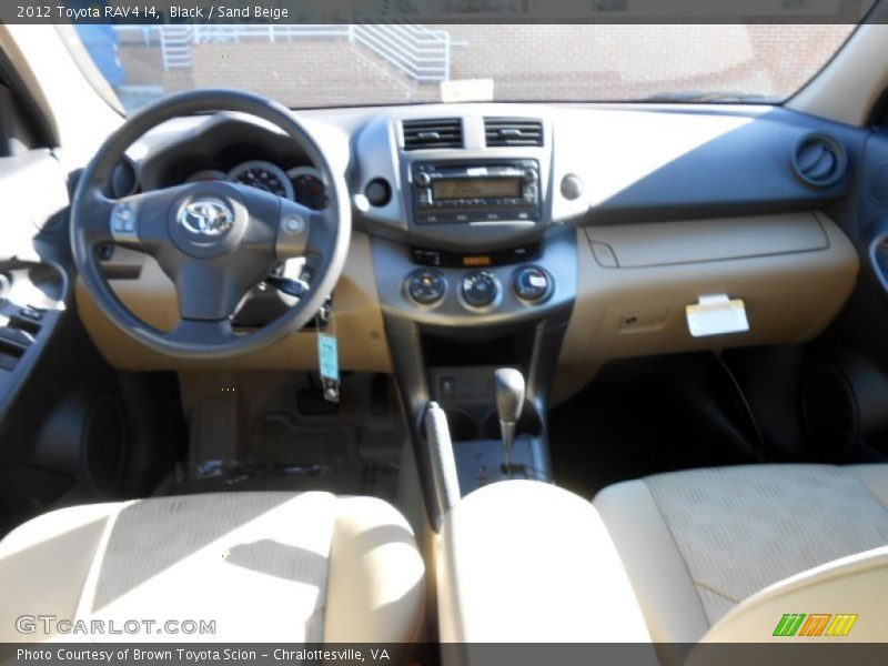 Black / Sand Beige 2012 Toyota RAV4 I4