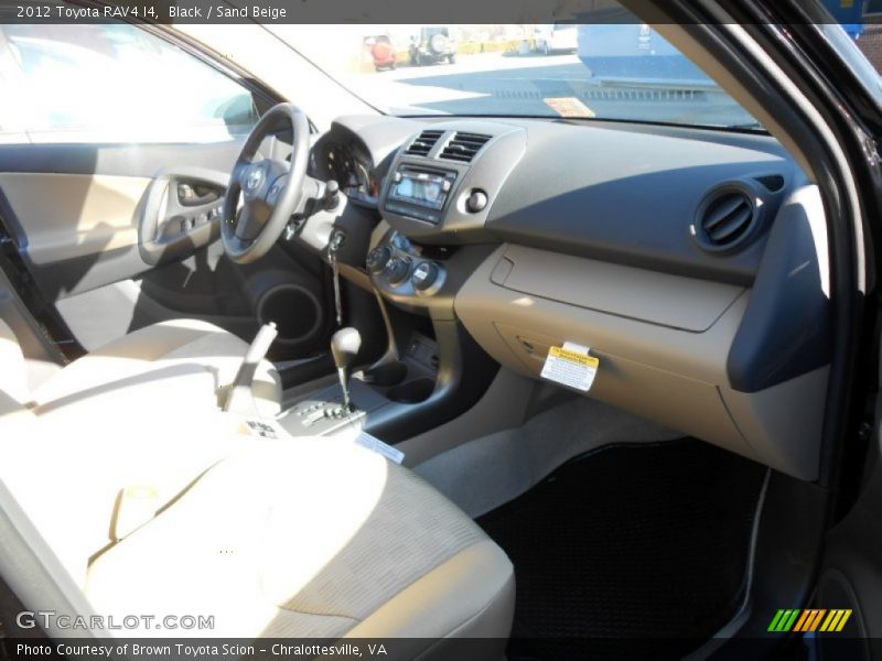 Black / Sand Beige 2012 Toyota RAV4 I4