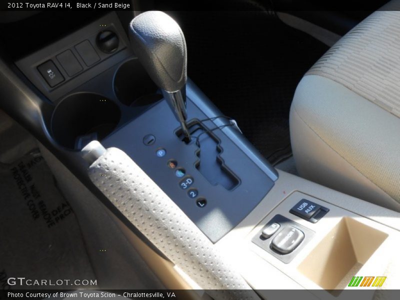 Black / Sand Beige 2012 Toyota RAV4 I4