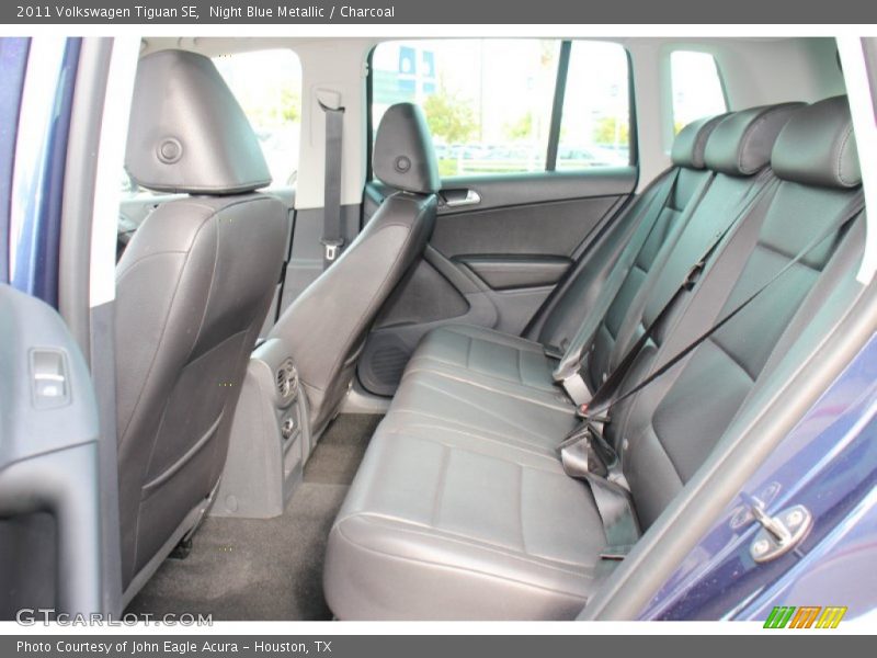 Night Blue Metallic / Charcoal 2011 Volkswagen Tiguan SE