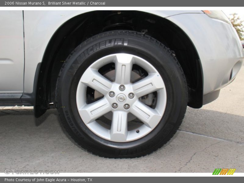 Brilliant Silver Metallic / Charcoal 2006 Nissan Murano S