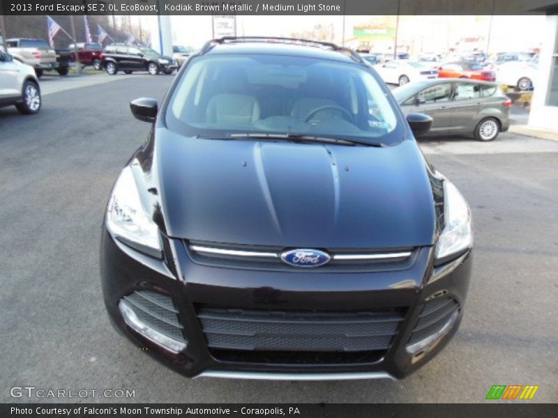 Kodiak Brown Metallic / Medium Light Stone 2013 Ford Escape SE 2.0L EcoBoost