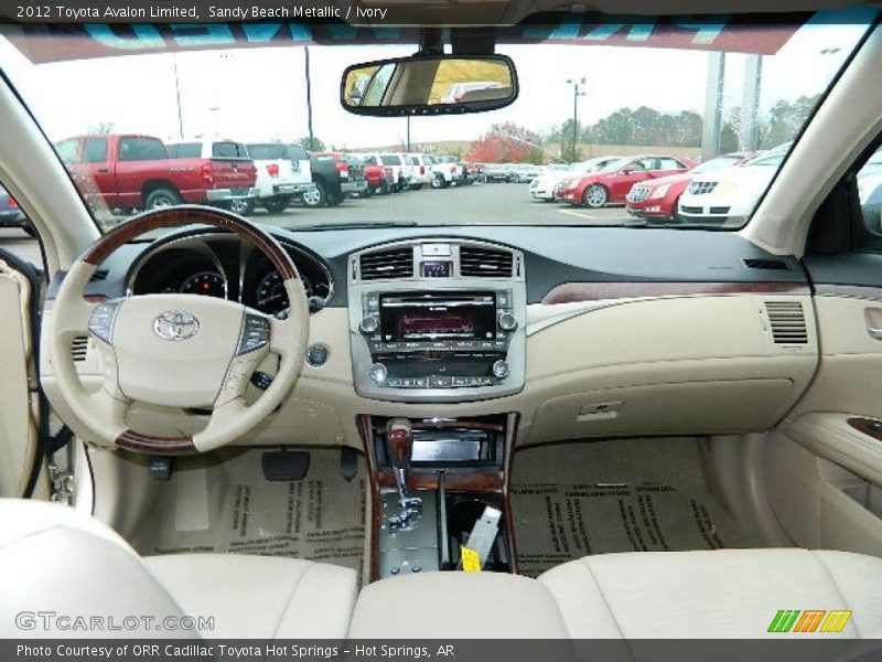 Sandy Beach Metallic / Ivory 2012 Toyota Avalon Limited