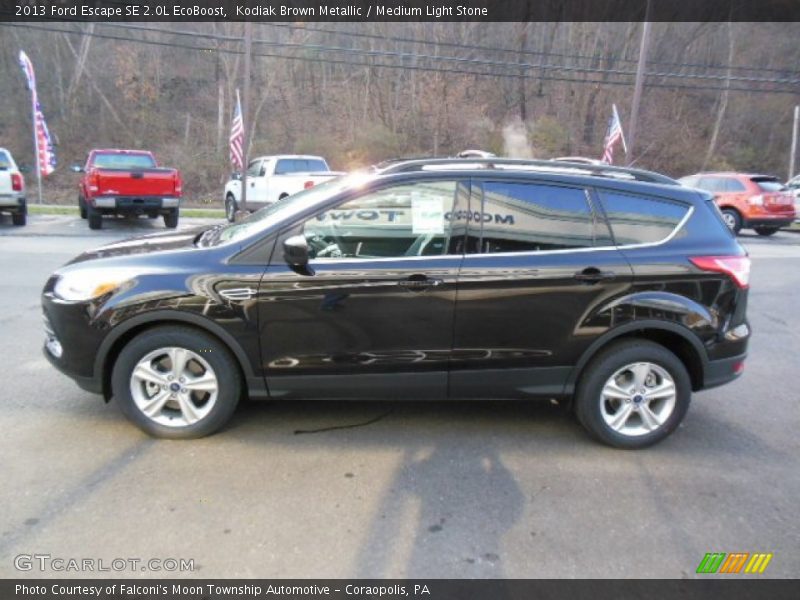 Kodiak Brown Metallic / Medium Light Stone 2013 Ford Escape SE 2.0L EcoBoost